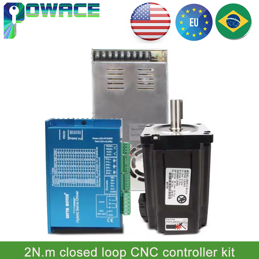 Nema 23 Closed Loop Stepper Motor Driver Kit - 【EU】 2N.m Nema23 폐쇄 루프 서보