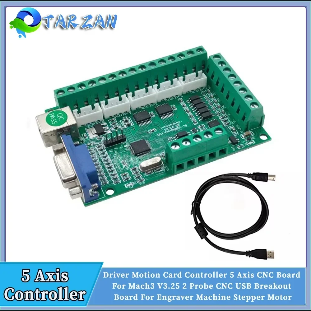 5 Axis Cnc Breakout Board Interface Mach3 - CNC 5축 Mach3 인터페이스 보드 브레이크아웃