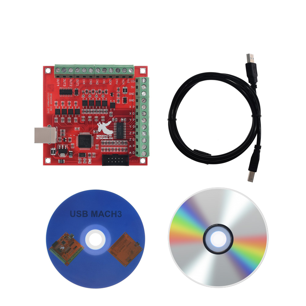 Mach3 Usb Cnc Controller 4 Axis 100Khz - 브레이크아웃 보드 CNC USB MACH3 4축