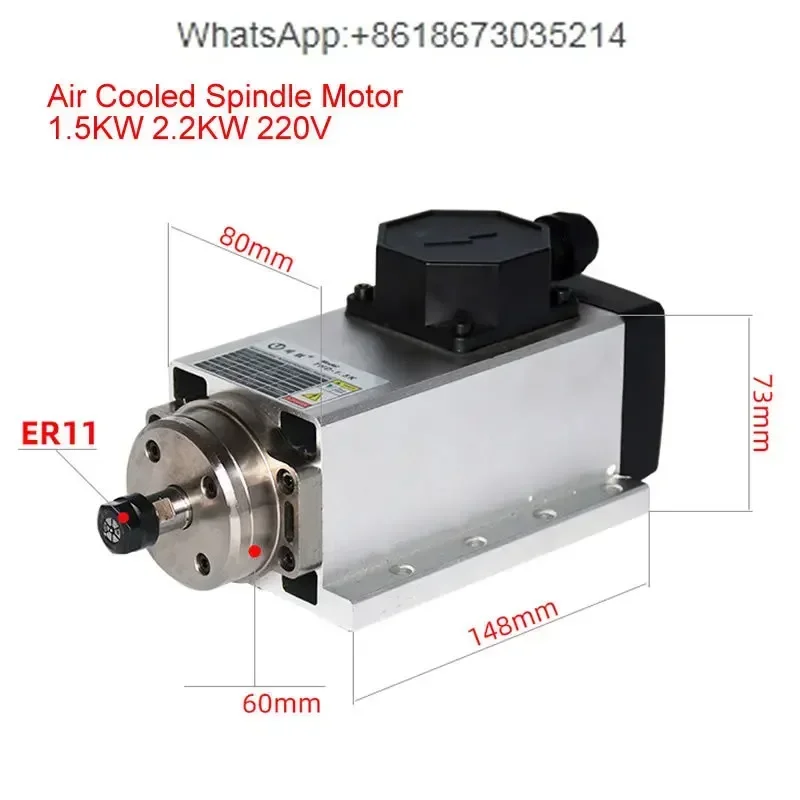800W 1.5W 2.2KW 3.5KW 4.5KW 6K - Er20 Collet Chuck Spindle Motor 220V 리뷰 및 가격