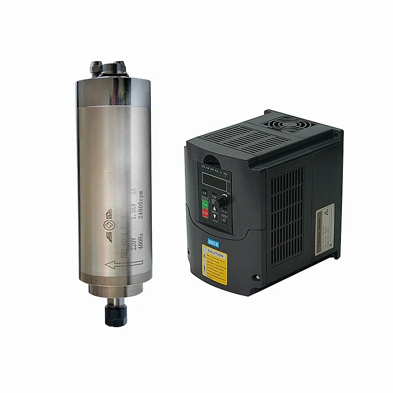 LY 220V 1.5KW 2.2KW VFD 수냉식 공작 - 2.2Kw Water Cooled Spindle Kit Vfd 리뷰 및 가격