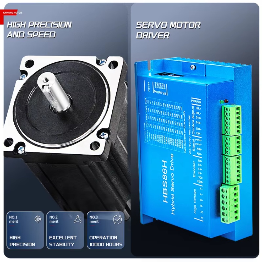 NEMA 34 클로즈드 루프 하이브리드 서보 키트 |  - Hybrid Servo Driver Nema 34 8.5Nm 리뷰 및 가격